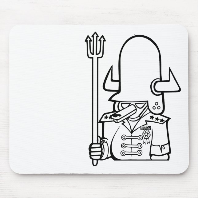 FoxyFortress.v1 Mouse Mat (Front)