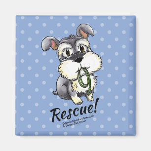 Fozi - Custom Schnauzer Magnets