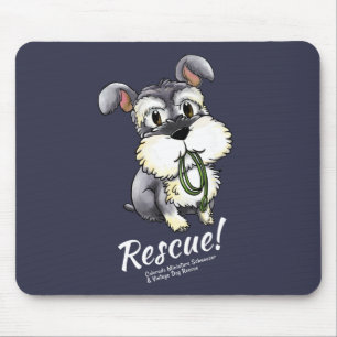 Fozi Schnauzer - Mouse Pad
