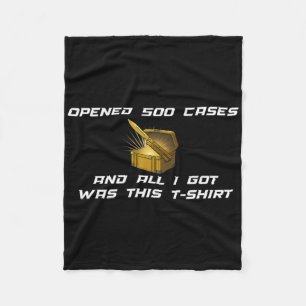 Fps Gamer Funny Cs First Person Competitive Gaming Fleece Blanket