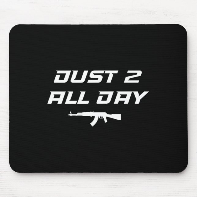 Fps Gamer Funny Cs First Person Competitive Gaming Mouse Mat (Front)