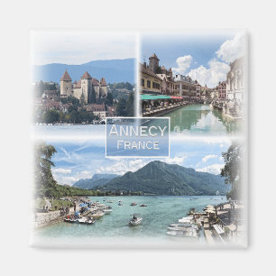 FR0113 Europe, France, Annecy, Fridge Magnet
