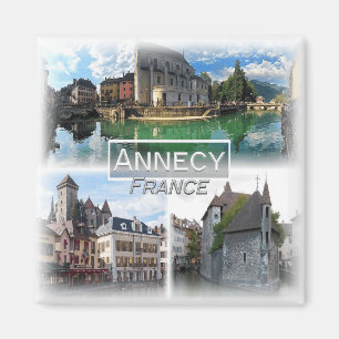 FR0114 Europe, France, Annecy, Fridge Magnet