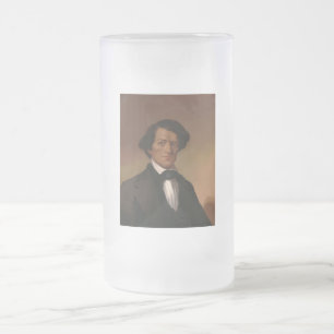 Fr3d3rick Bailey Douglass: Civil Rights Legend Frosted Glass Beer Mug