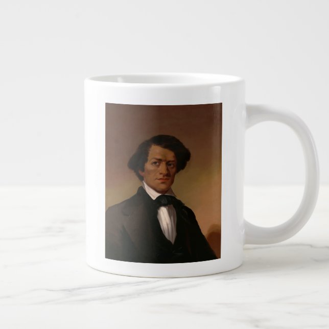 Fr3d3rick Bailey Douglass: Civil Rights Legend   Large Coffee Mug (Right)