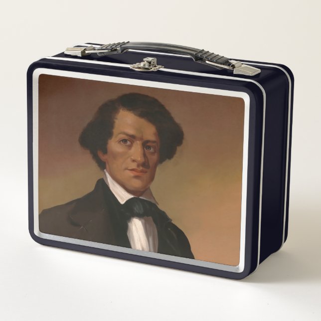 Fr3d3rick Bailey Douglass: Civil Rights Legend   Metal Lunch Box (Front)