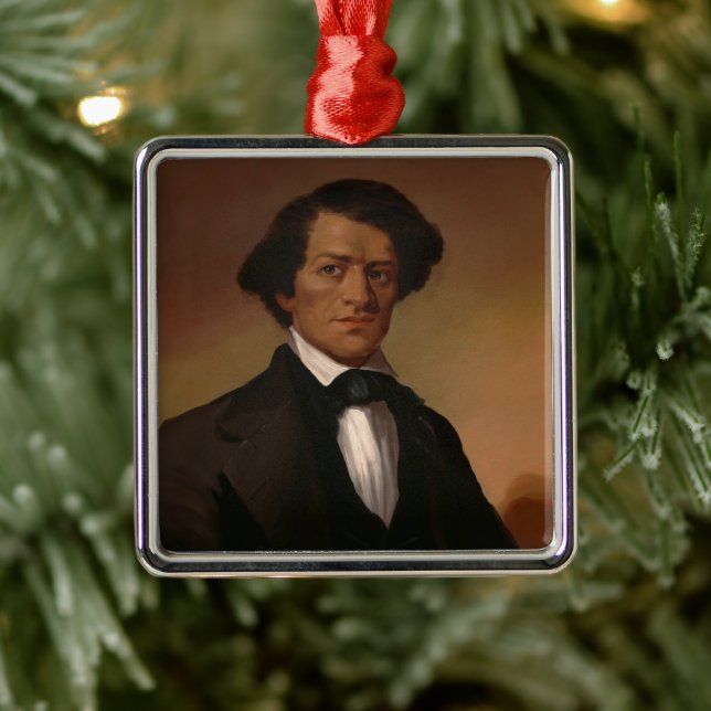Fr3d3rick Bailey Douglass: Civil Rights Legend   Metal Tree Decoration (Tree)
