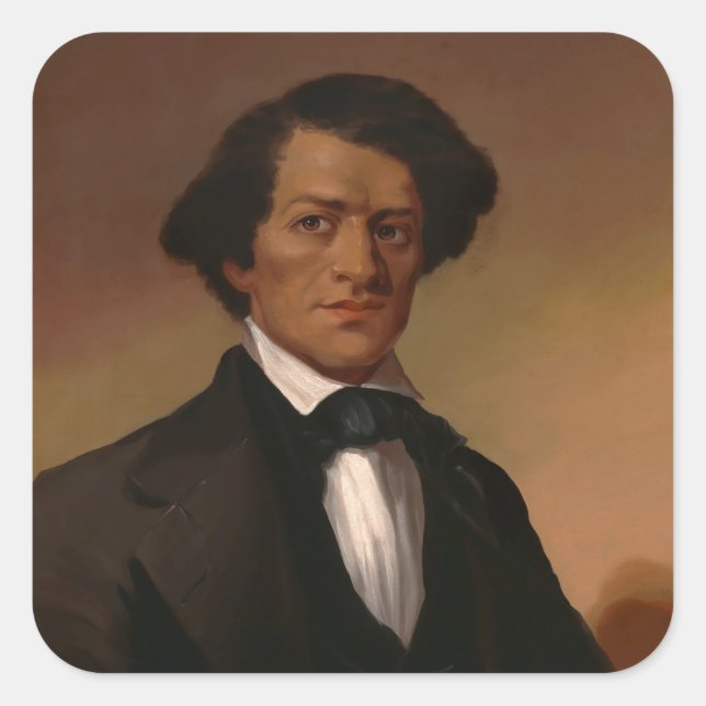 Fr3d3rick Bailey Douglass: Civil Rights Legend   Square Sticker (Front)