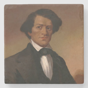 Fr3d3rick Bailey Douglass: Civil Rights Legend Stone Coaster