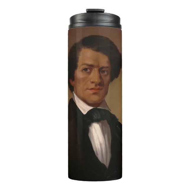 Fr3d3rick Bailey Douglass: Civil Rights Legend   Thermal Tumbler (Front)
