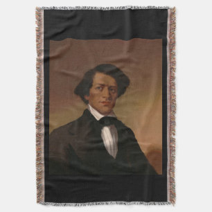 Fr3d3rick Bailey Douglass: Civil Rights Legend   Throw Blanket