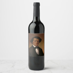 Fr3d3rick Bailey Douglass: Civil Rights Legend Wine Label