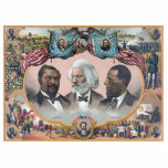 Fr3d3rick Bailey Douglass with Black Abolitionist  Photo Sculpture Magnet<br><div class="desc">Fr3d3rick Bailey Douglass, born into the brutal reality of slavery in Maryland around 1818, defied the chains of oppression to become a beacon of freedom and equality. His exact birthdate remains unknown, a stark reminder of the dehumanising nature of slavery. - Separated from his mother at a tender age, young...</div>