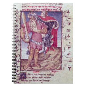 Fr 606 f.11 Ulysses piercing the eye of the Cyclop Notebook