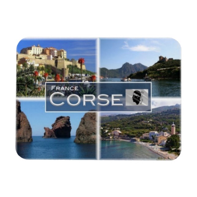 FR France - Corse - Corsica. Calvi - Magnet (Horizontal)