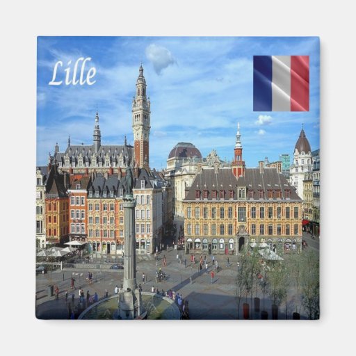 Image of FR - France - Lille Magnet