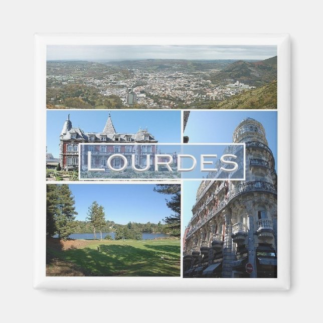 FR * France - Lourdes Magnet (Front)