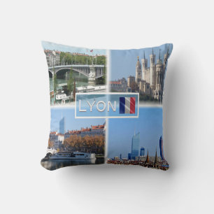 FR Lyon - Pont Lafayette - Basilica De Fourviere - Cushion