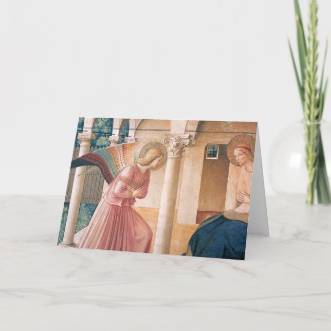 Fra Angelico- Annunciation Card (Front)