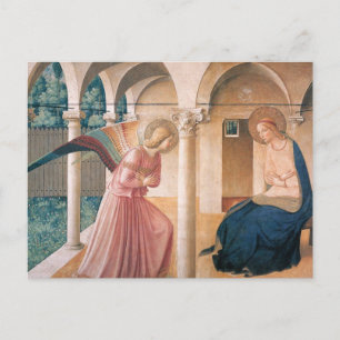 Fra Angelico- Annunciation Postcard