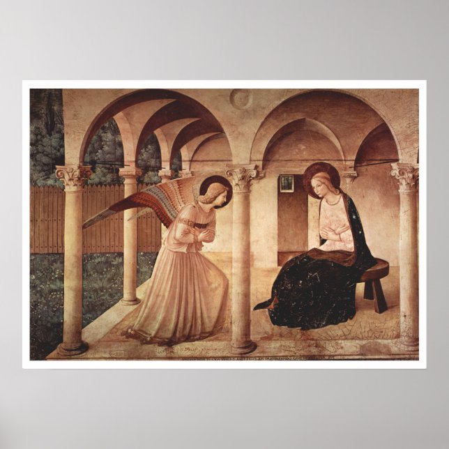 Fra Angelico - Annunciation Poster (Front)