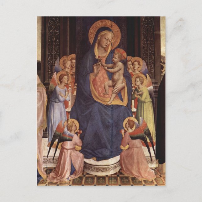 Fra Angelico Art Postcard (Front)