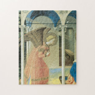 Fra Angelico (Guido Di Pietro) Annunciation Jigsaw Puzzle