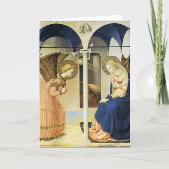 Fra Angelico The Annunciation Card (Front)
