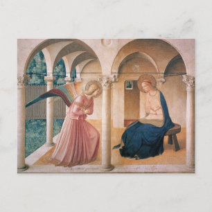 Fra Angelico - The Annunciation Postcard