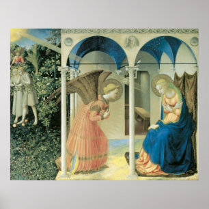 Fra Angelico - The Annunciation Poster