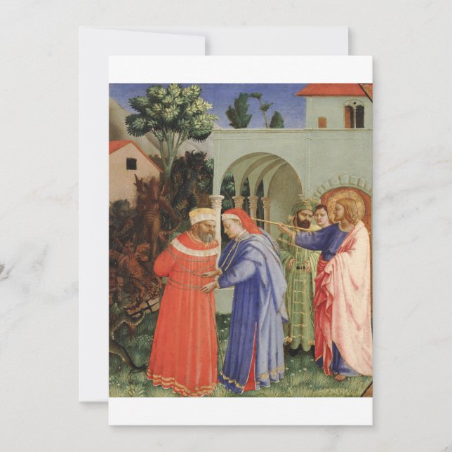 Fra Angelico - The Apostle Saint James the Greater Invitation (Front)