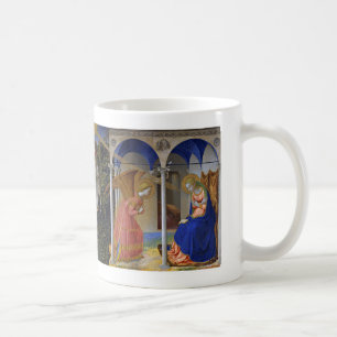 Fra Angelico , "The Virgin of the Annunciation" Coffee Mug