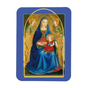 Fra Angelico "Virgin of the pomegranates" Magnet
