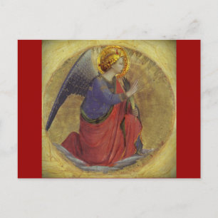 Fra Angelico's Angel of Annunciation Postcard