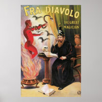 Fra Diavolo ~ The Great Magician Vintage Magic Act