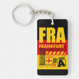 FRA Frankfurt Airport Key Ring