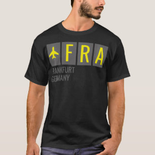 FRA Frankfurt Germany Airport Code T-Shirt