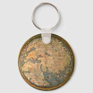 Fra Mauro world map Key Ring