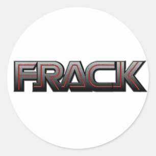 Frack Classic Round Sticker