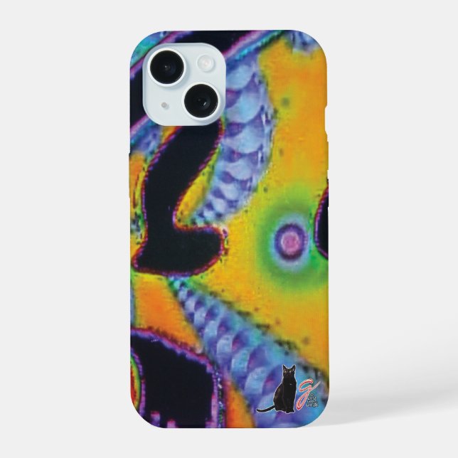 Fracking KC Image iPhone 15 Case (Back)