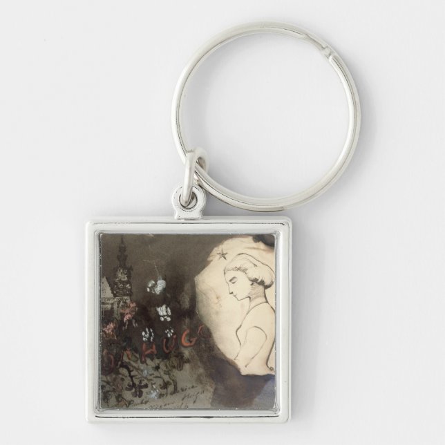 Fracta Juventus, 1864 Key Ring (Front)