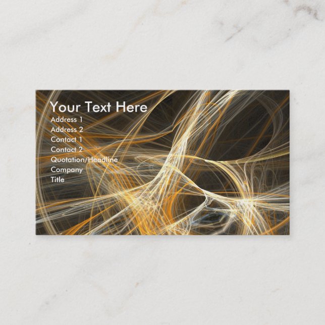 Fractal243 Business Card (Front)