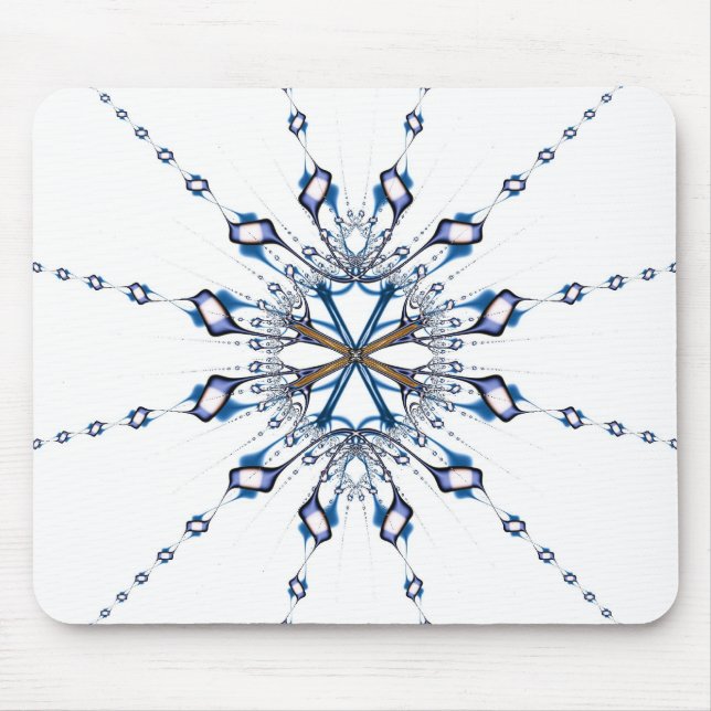 Fractal61 Mouse Mat (Front)