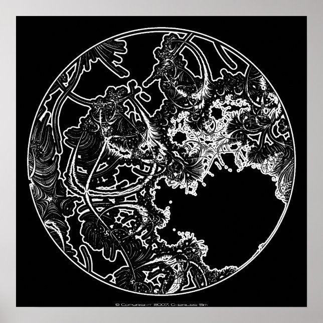 Fractal 1 ver. 2 poster (Front)