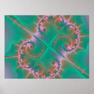 Fractal 334 poster