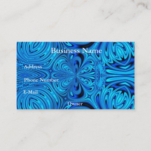 Fractal 41, Business Cards (Front)
