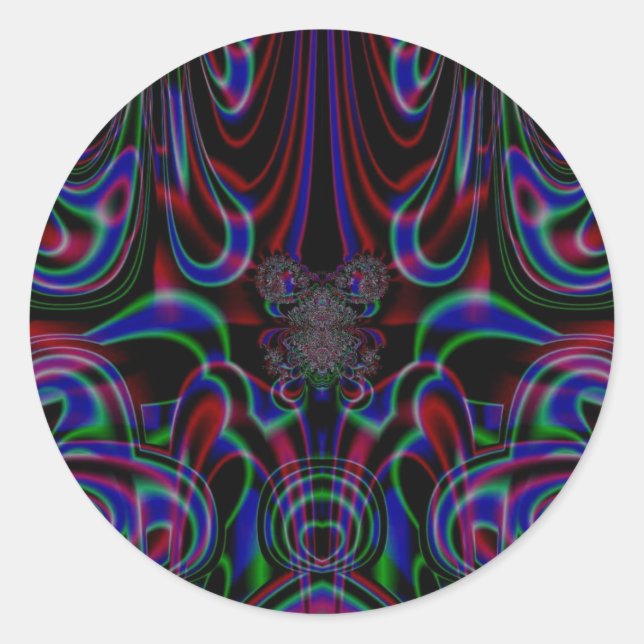 Fractal 53, Stickers (Front)