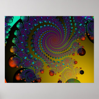 Fractal 584 poster