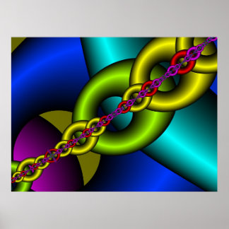 Fractal 663 poster