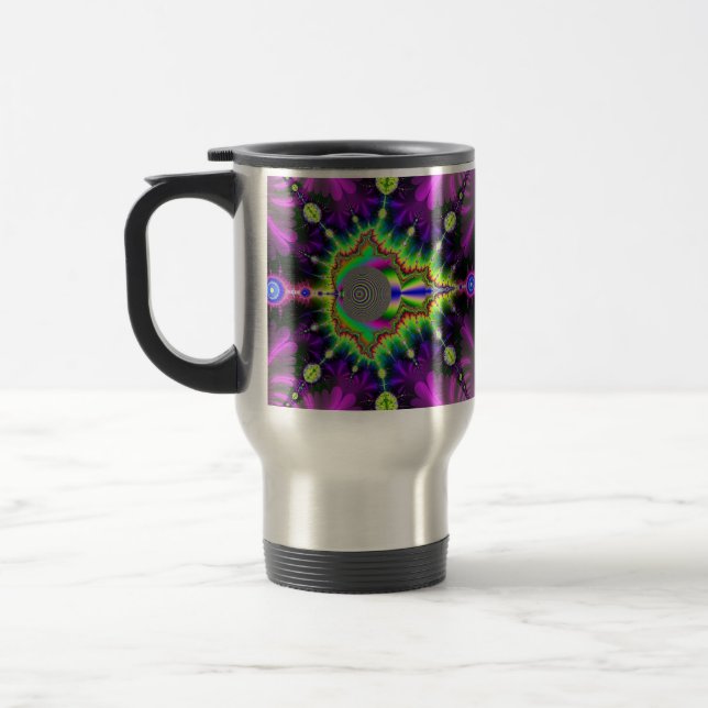 Fractal 713 - Travel Mug (Left)